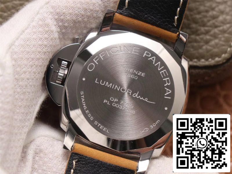 Panerai Luminor PAM00904 1:1 Melhor Edição VS Factory Carbon Black Dial Swiss OP XXXIV