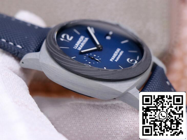 Panerai Luminor PAM1663 1:1 Meilleure édition VS Cadran bleu fumé d'usine