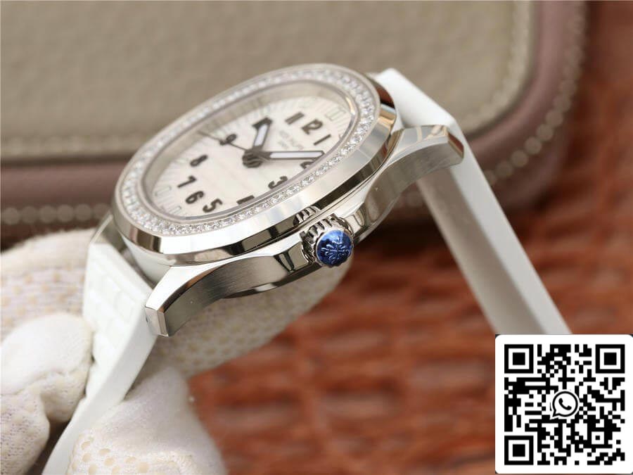 Patek Philippe Aquanaut 5067A-024 1:1 Best Edition PPF Factory Diamond White Dial