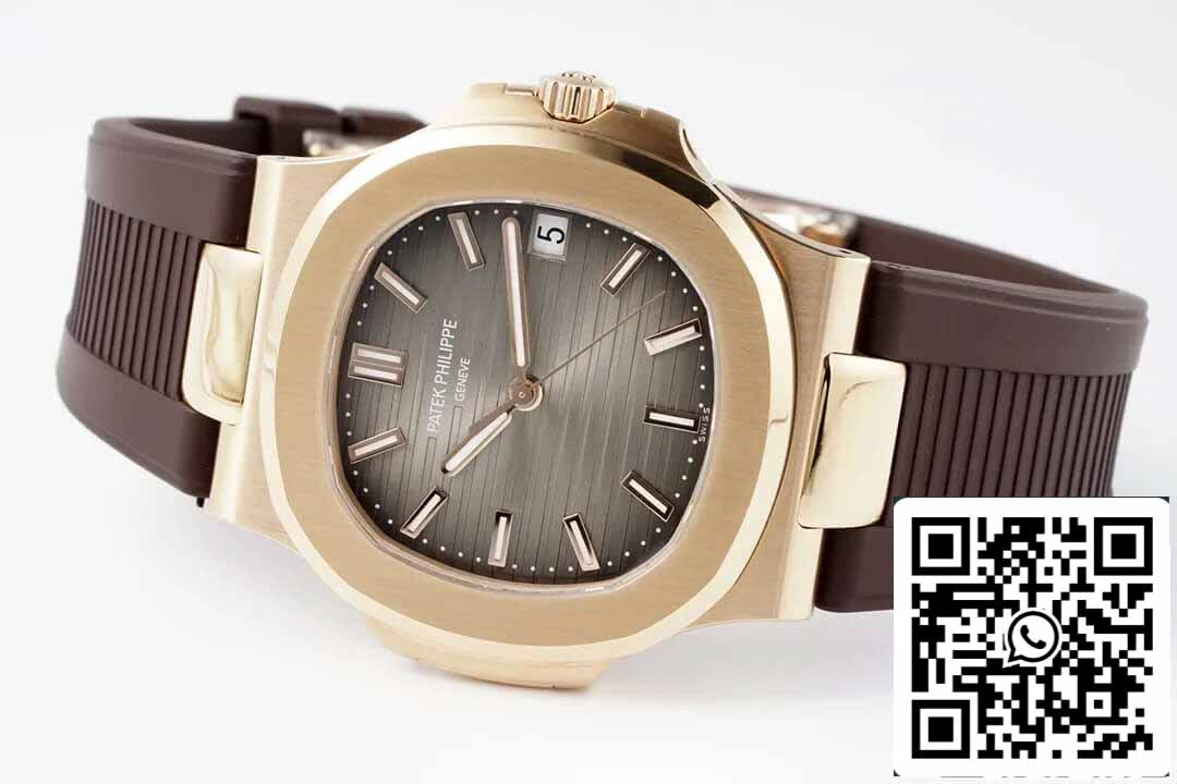 Patek Philippe Nautilus 5711 1:1 Meilleure édition PPF Factory Bracelet en caoutchouc