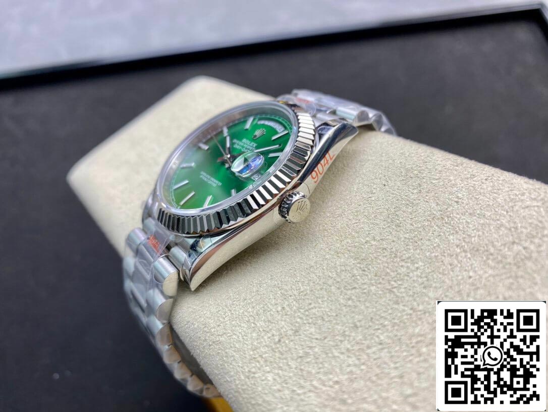 Rolex Day Date 40MM 1:1 Meilleure édition GM Factory Cadran vert