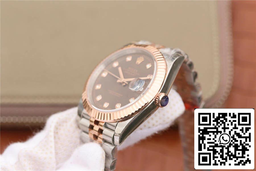 Rolex Datejust M126331-0004 1:1 Best Edition EW Factory Brown Dial