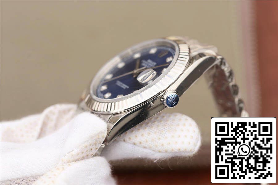 Rolex Datejust M126334-0016 1:1 Meilleure édition EW Factory Cadran bleu diamant