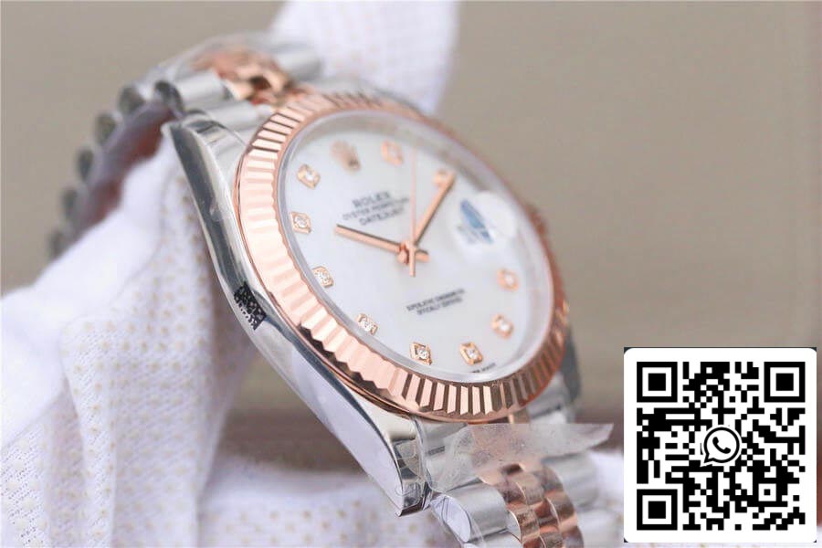 Rolex Datejust M126331-0014 1:1 Meilleure édition EW Factory Cadran en nacre en or rose