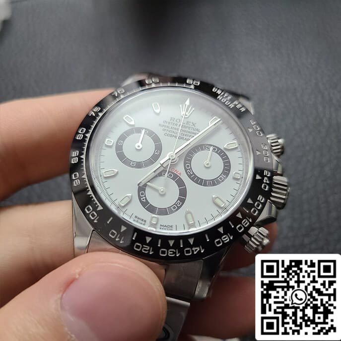 Rolex Cosmograph Daytona M116500LN-0001 1:1 Meilleure édition Clean Factory V3 Lunette noire