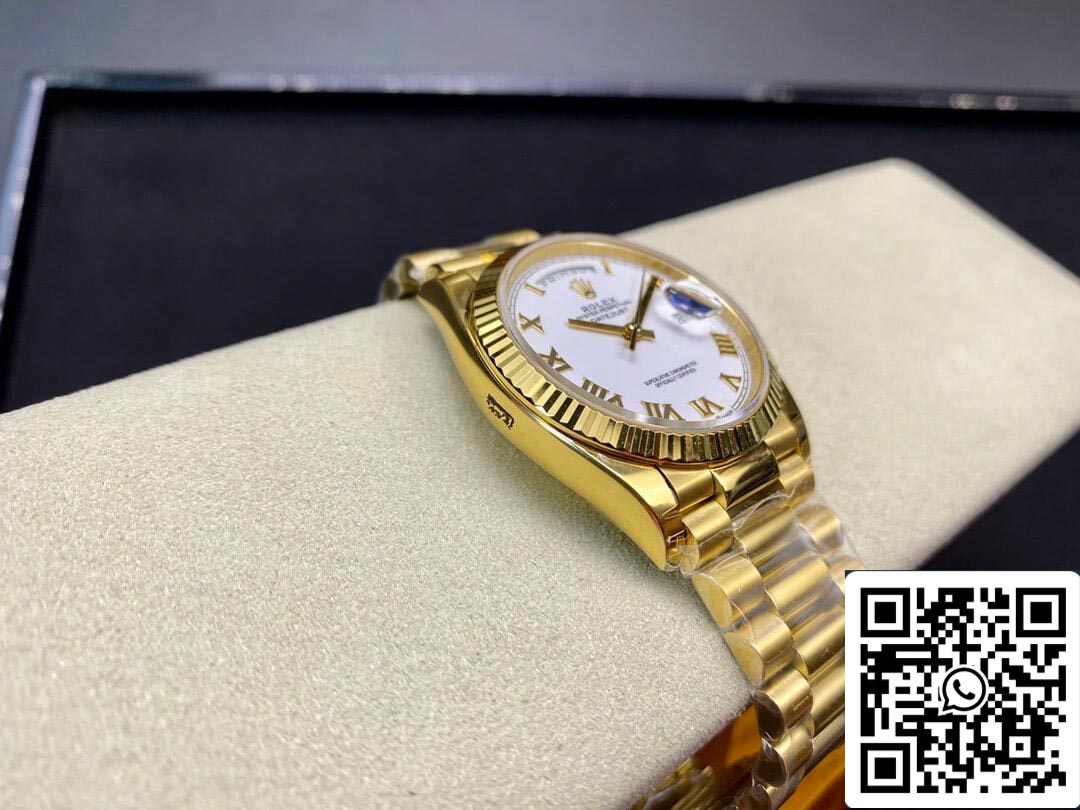 Rolex Day Date M128238 1:1 Meilleure édition EW Factory Échelle romaine Suisse ETA3255