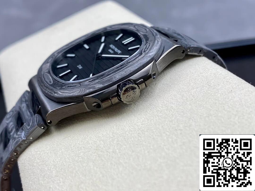 Patek Philippe Nautilus 5711 DiW 1:1 Melhor Edição Mostrador Preto