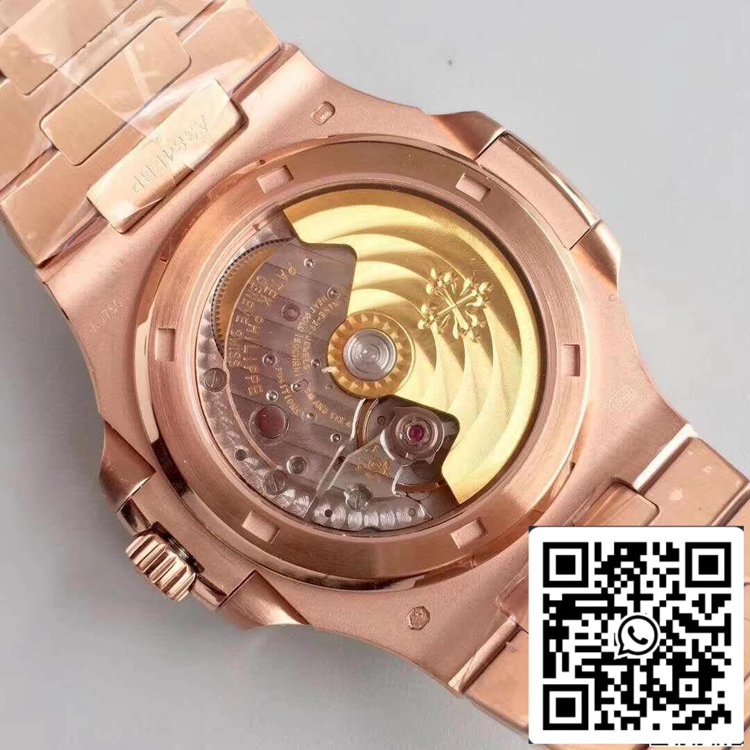 Patek Philippe Nautilus 5711/1R-001 PF Factory 1:1 Meilleure édition suisse ETA324 Cadran texturé marron