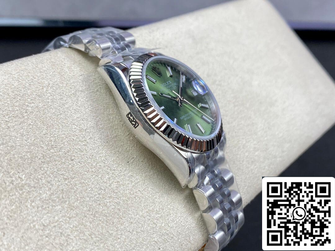 Rolex Datejust M278274-0018 31MM 1:1 Melhor Edição EW Factory Mostrador Verde