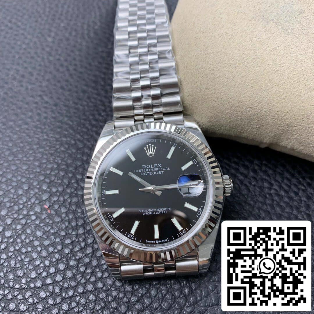 Rolex Datejust M126334-0018 1:1 Meilleure édition EW Factory Cadran noir