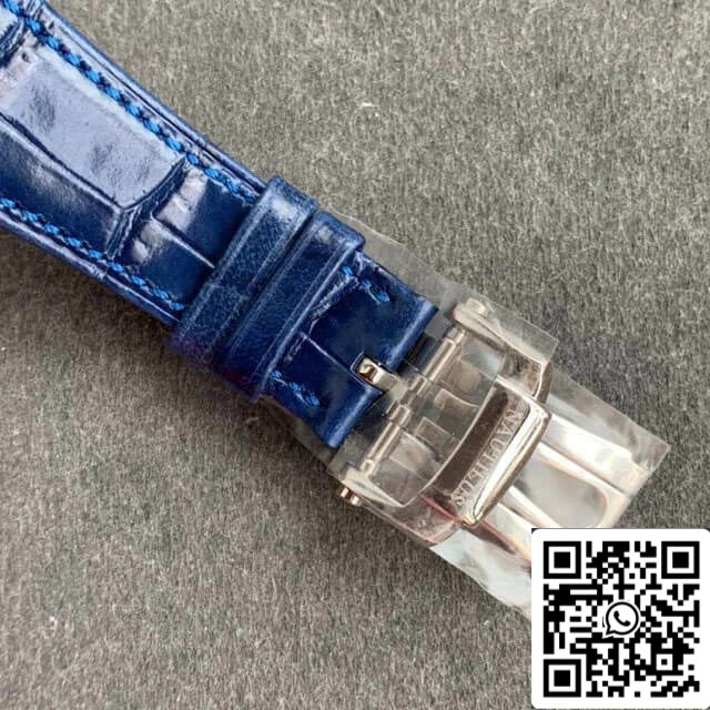 Patek Philippe Nautilus 5726/1A-014 1:1 Meilleure édition GR Factory Bracelet en cuir bleu