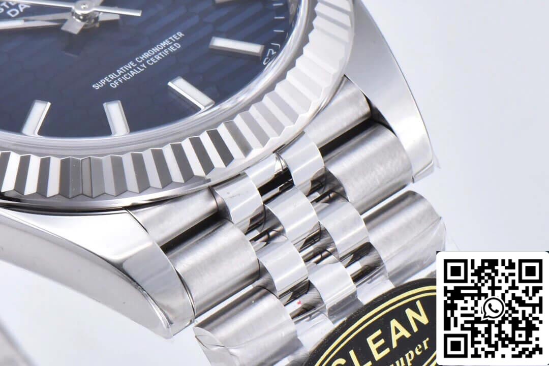 Rolex Datejust M126234-0049 36MM 1:1 Melhor Edição Clean Factory Mostrador Azul