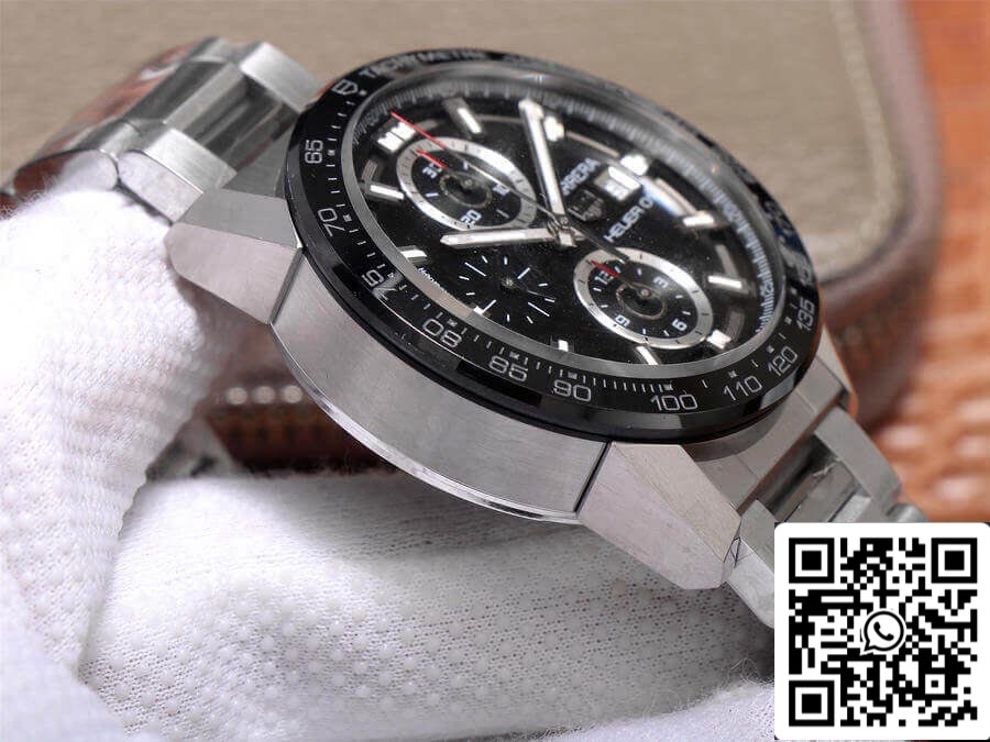 TAG Heuer Carrera CAR201Z.BA0714 1:1 Meilleure édition XF Factory Lunette en céramique