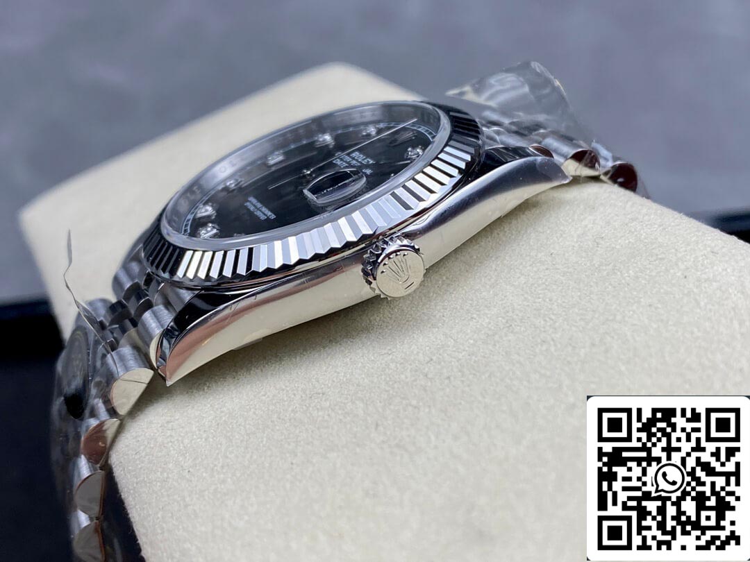 Rolex Datejust M126334-0006 1:1 Melhor Edição Clean Factory Mostrador Cinza