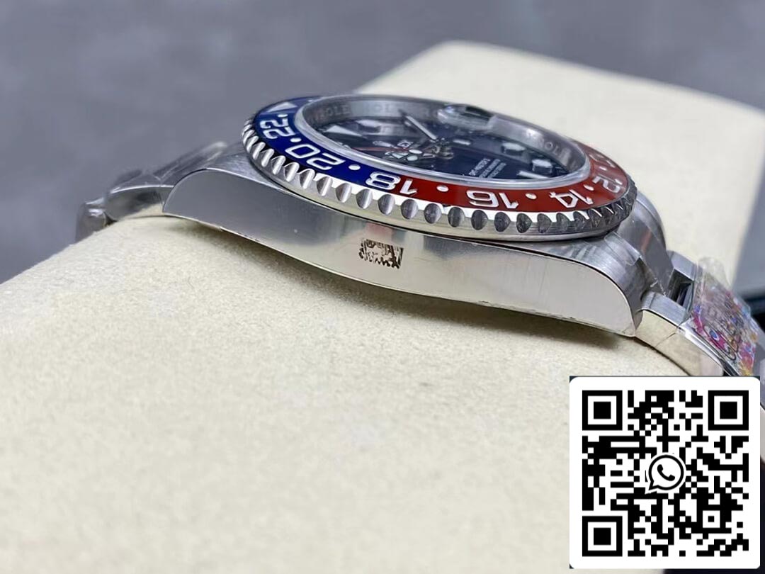 Rolex GMT Master II M126719blro-0003 1:1 Best Edition Quadrante blu fabbrica pulita