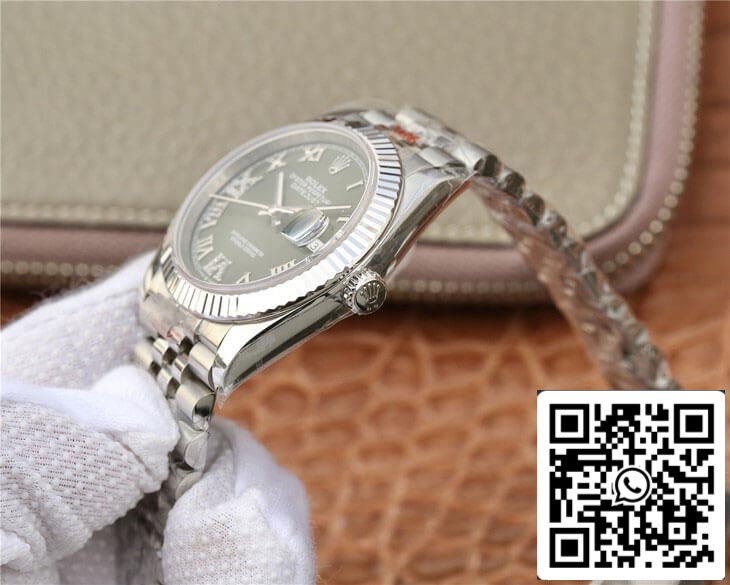 Rolex Datejust 36MM 1:1 Meilleure édition GM Factory Cadran serti de diamants