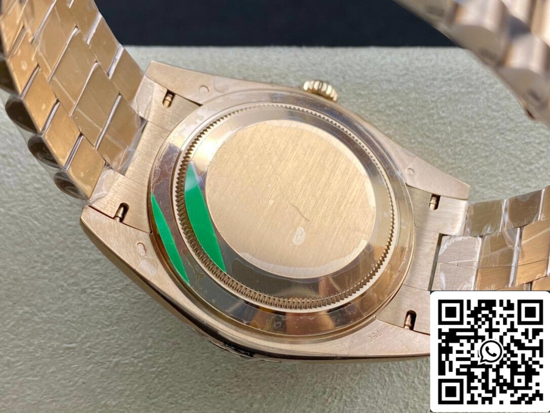 Rolex Day Date 40MM 1:1 Melhor Edição EW Factory Ouro Rosa