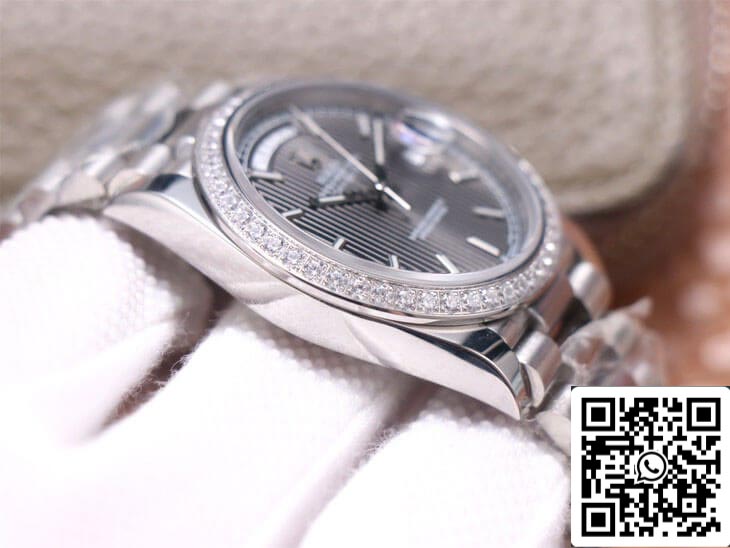 Rolex Day Date M228349RBR-0008 1:1 Meilleure édition EW Factory Cadran gris