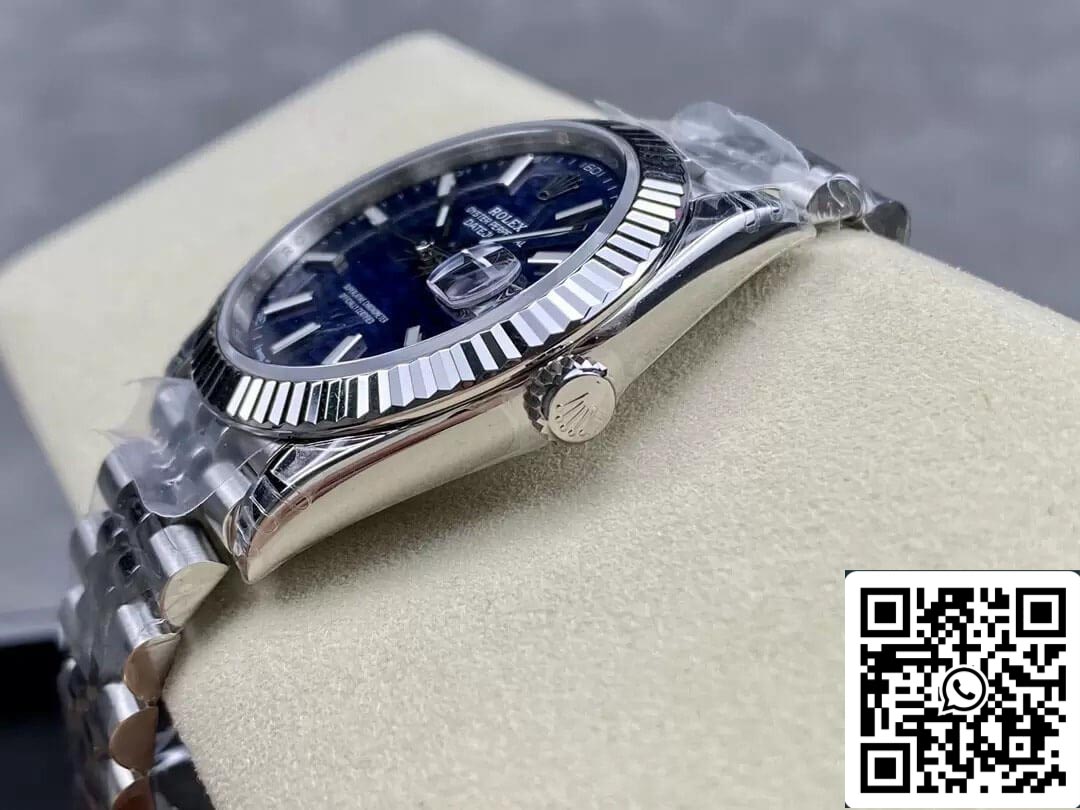 Rolex Datejust M126334-0031 41MM 1:1 Melhor Edição VS Mostrador Azul de Fábrica