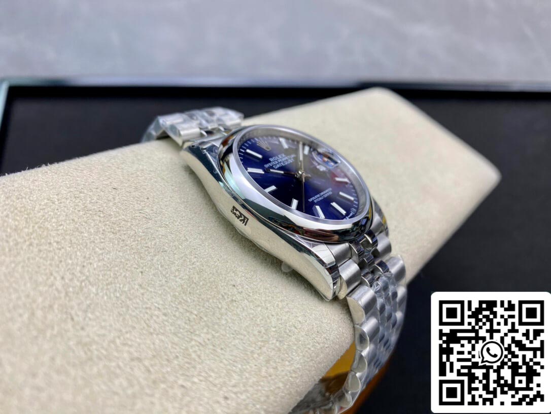 Rolex Datejust M126200-0006 1:1 Melhor Edição EW Factory Mostrador Azul