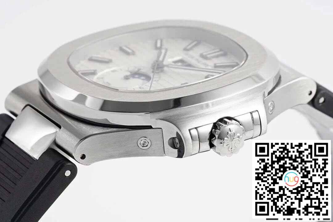 Patek Philippe Nautilus 5726/1A-010 1:1 Best Edition PPF Factory Black Rubber Strap