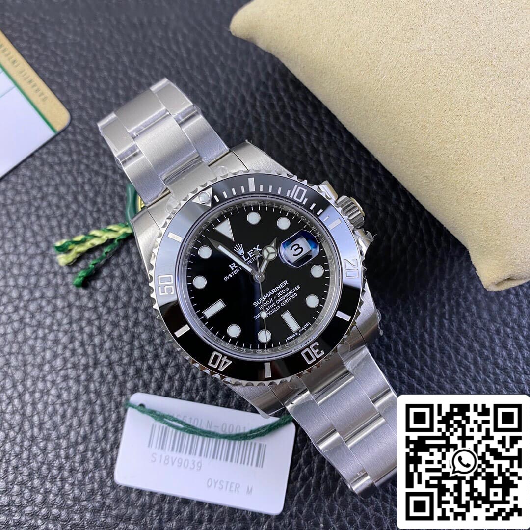 Rolex Submariner 116610LN-0001 40MM 3135 movement 1:1 Best Edition VS Factory Black Dial