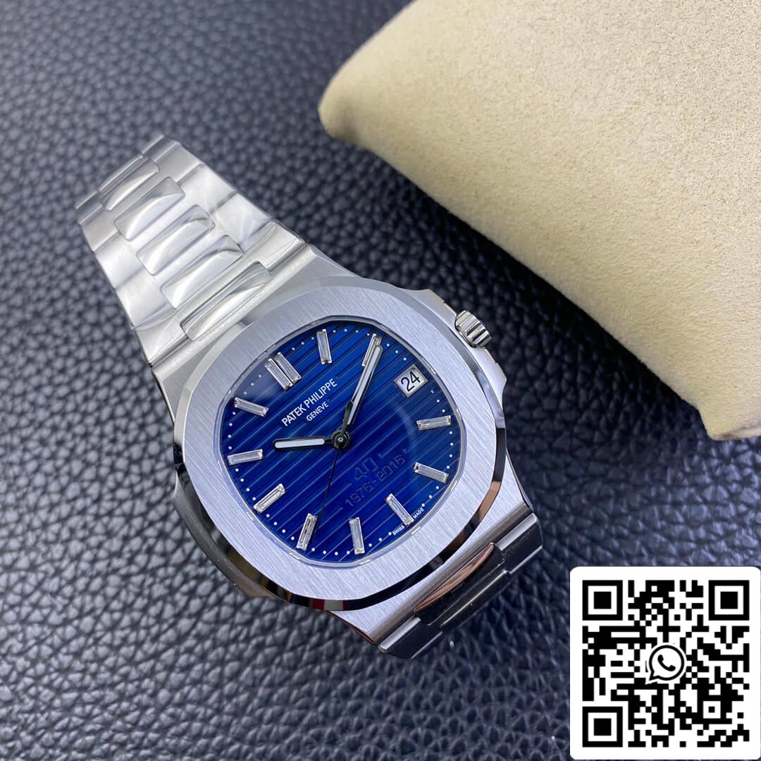 Patek Philippe Nautilus 5711/1P 1:1 Meilleure édition 3K Cadran bleu usine