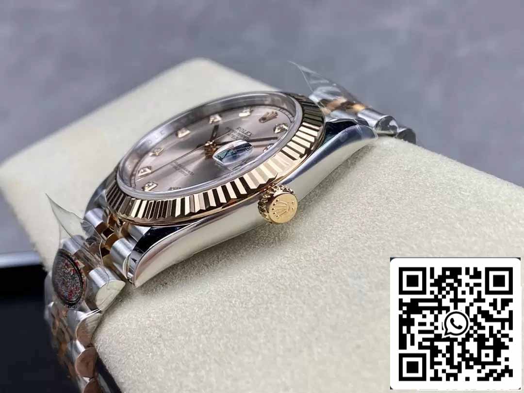 Rolex Datejust 41MM M126331-0008 1:1 Mejor Edición Clean Factory Oro Rosa