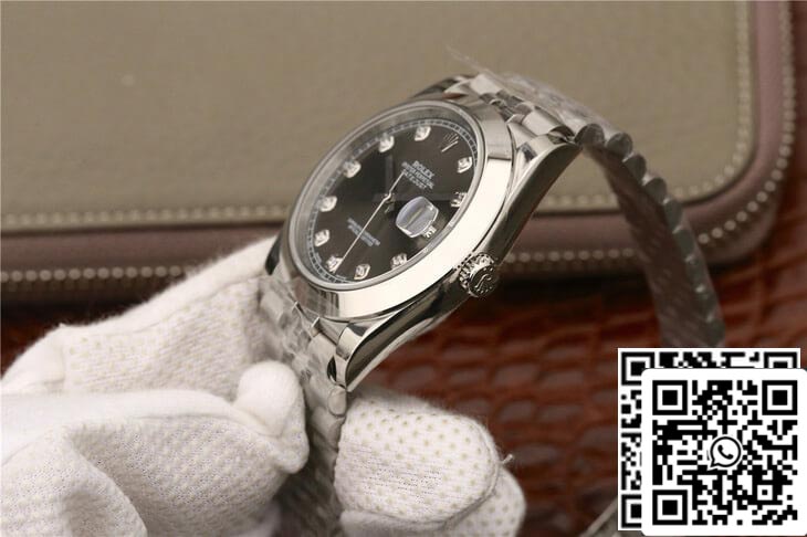 Rolex Datejust M126300 1:1 Melhor Edição EW Factory Mostrador Cinza