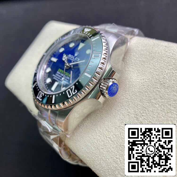 Rolex Deepsea Sea-Dweller 116660 „D-BLUE“ AR Factory 1:1 Best Edition Swiss ETA3135 Blau/Schwarzes Zifferblatt