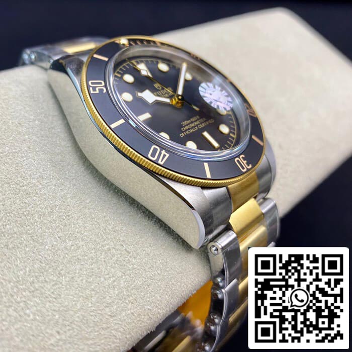 Tudor Heritage Black Bay M79733N-0002 ZF Factory 1:1 Best Edition Swiss ETA2824-2 Two Tone Stainless Steel Bracelet