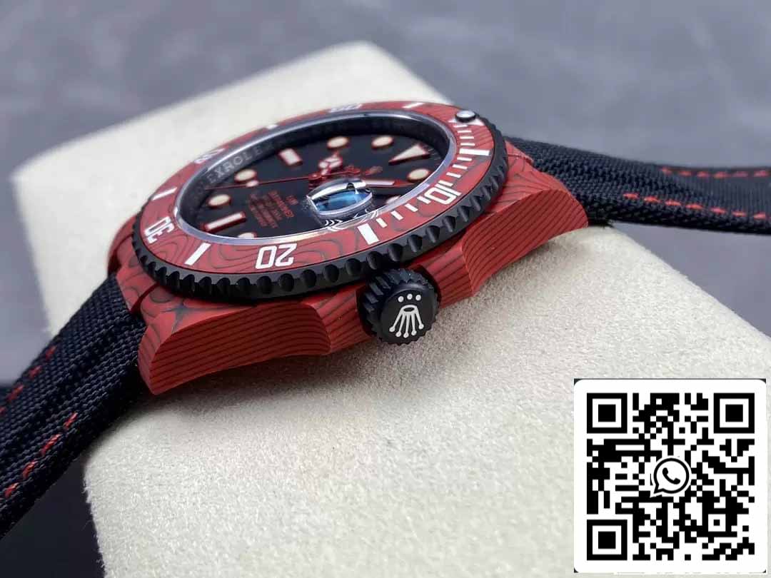 Rolex Submariner 1:1 Best Edition VS Factory Red Carbon Fiber Case