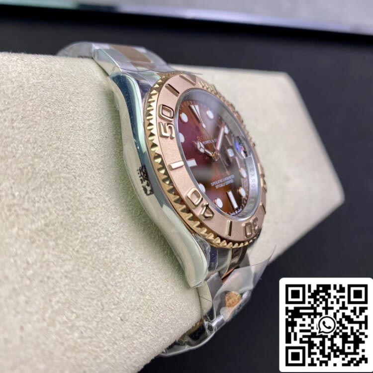 Rolex Yacht-Master 40 mm 116621 AR Factory 1:1 Meilleure édition suisse ETA2824 Cadran marron