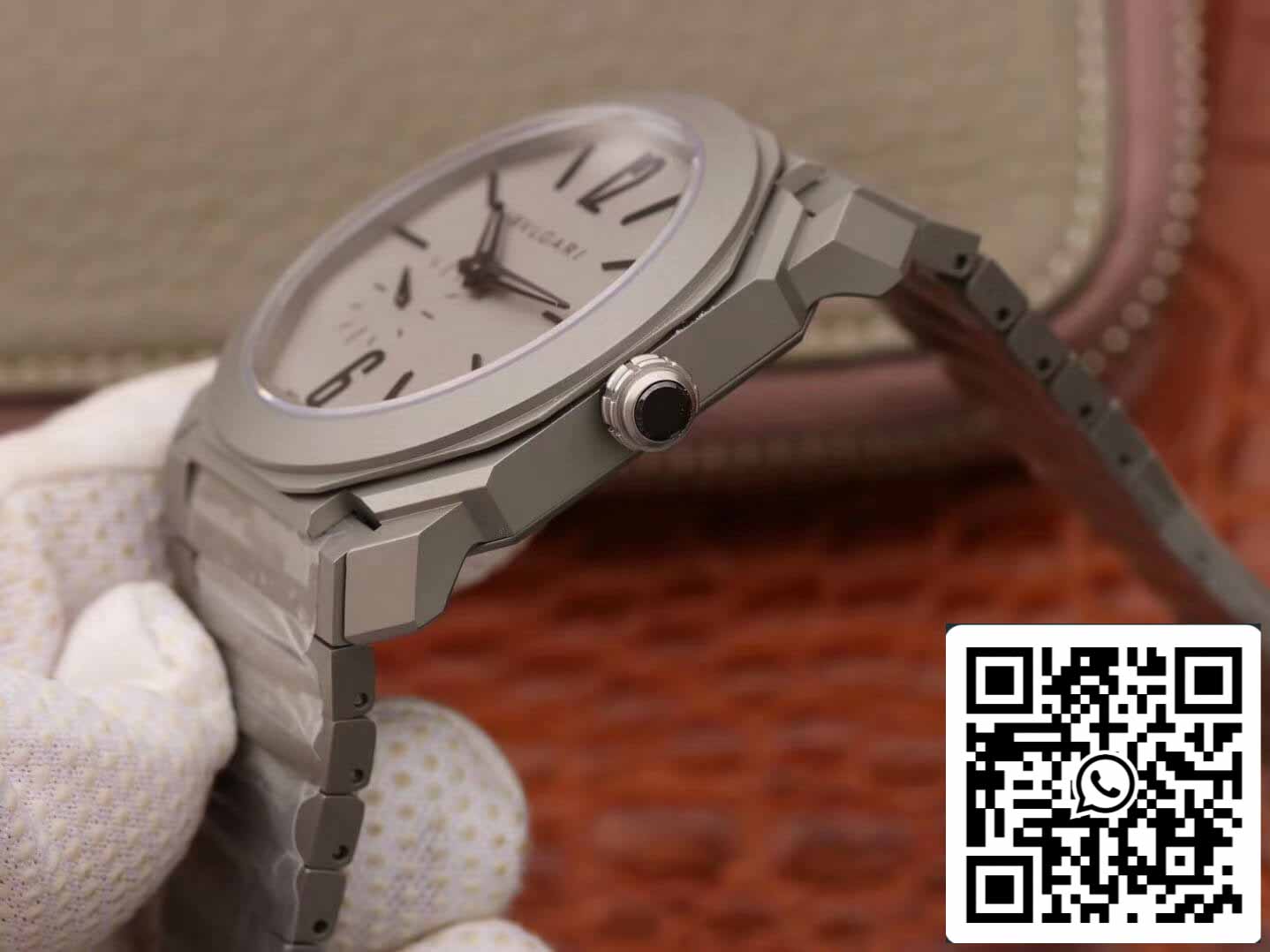 Bvlgari Octo Finissimo 103011 1:1 Meilleure édition BV Factory Cadran gris argenté