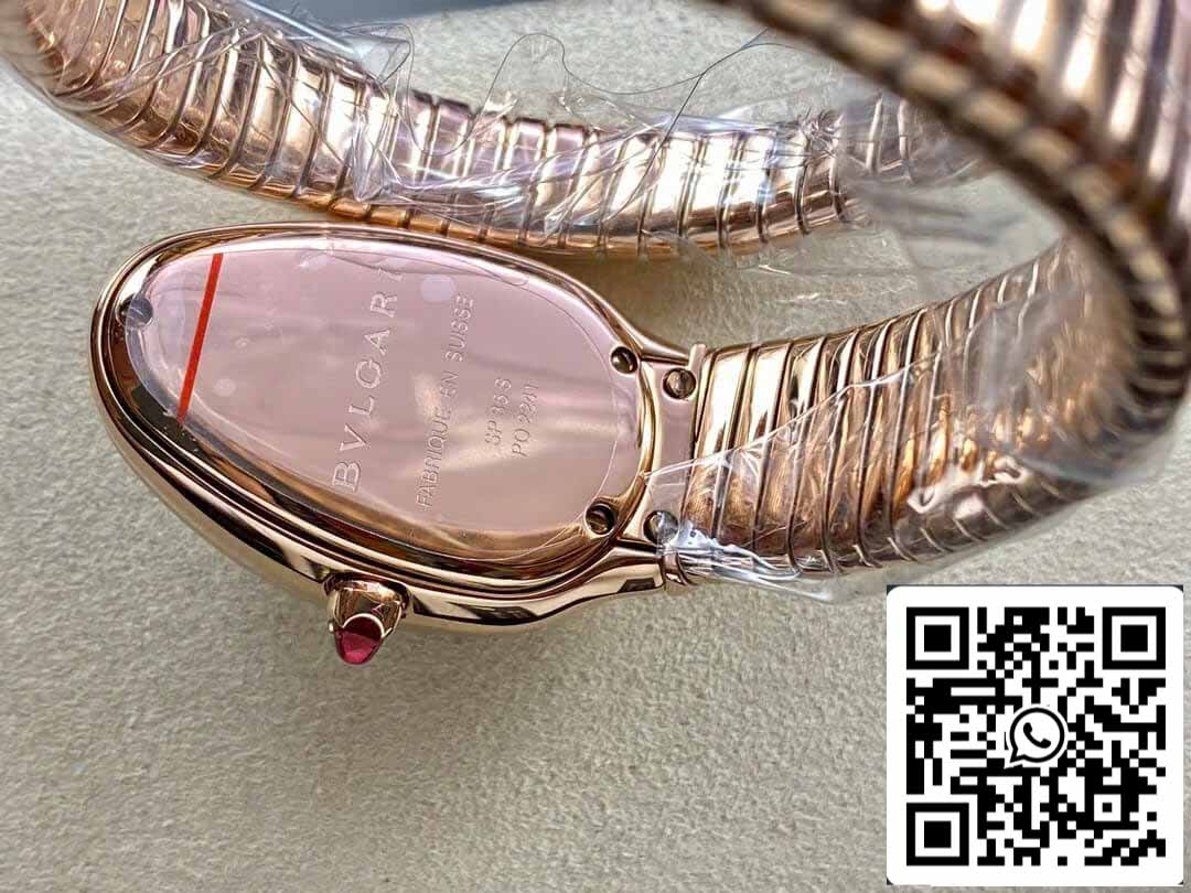 Bvlgari Serpenti 103003 1:1 Meilleure édition BV Factory Or rose