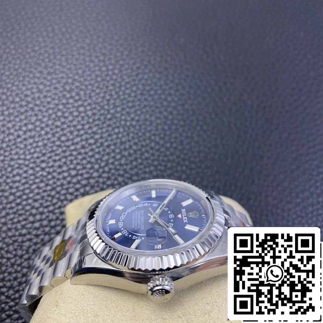 Rolex Sky Dweller M336934-0006 1:1 Meilleure édition Noob Factory V2 Cadran bleu