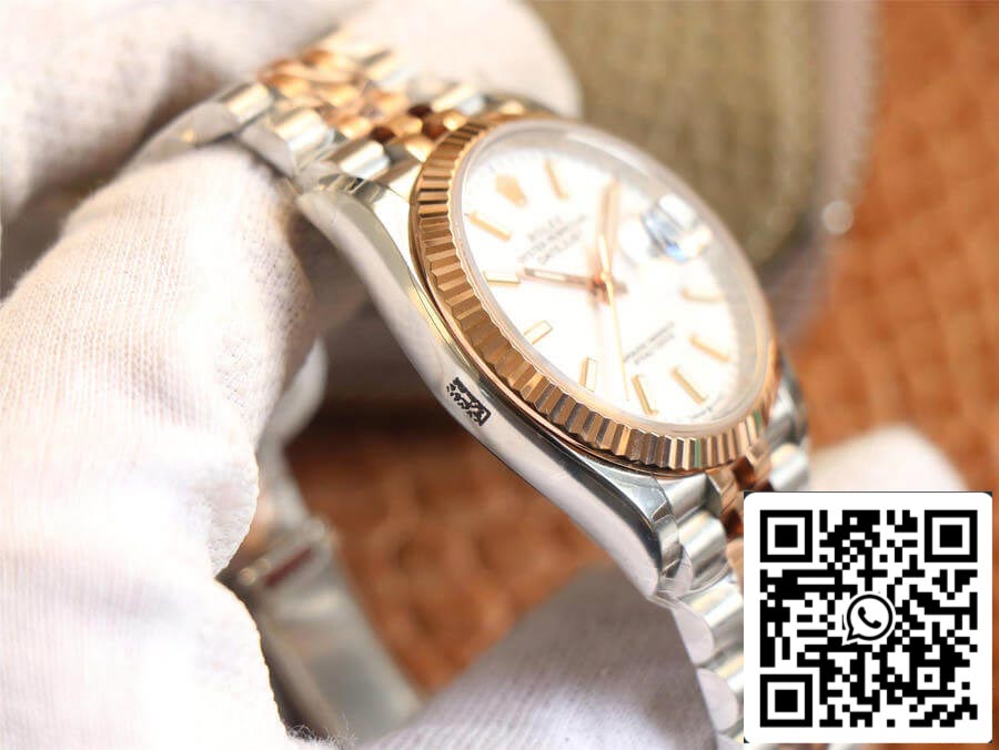 Rolex Datejust M126231-0017 1:1 Meilleure édition EW Factory Cadran blanc