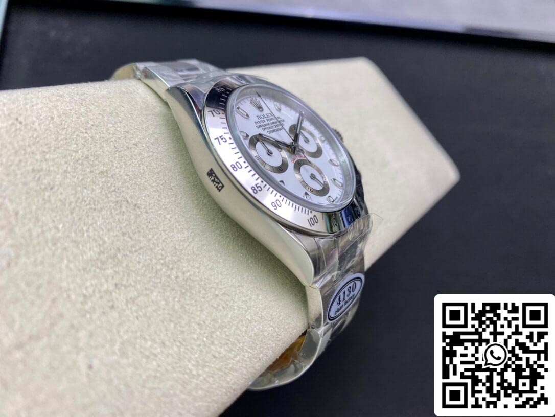 Rolex Cosmograph Daytona 116520LN 1:1 Best Edition sauberes weißes Fabrikzifferblatt