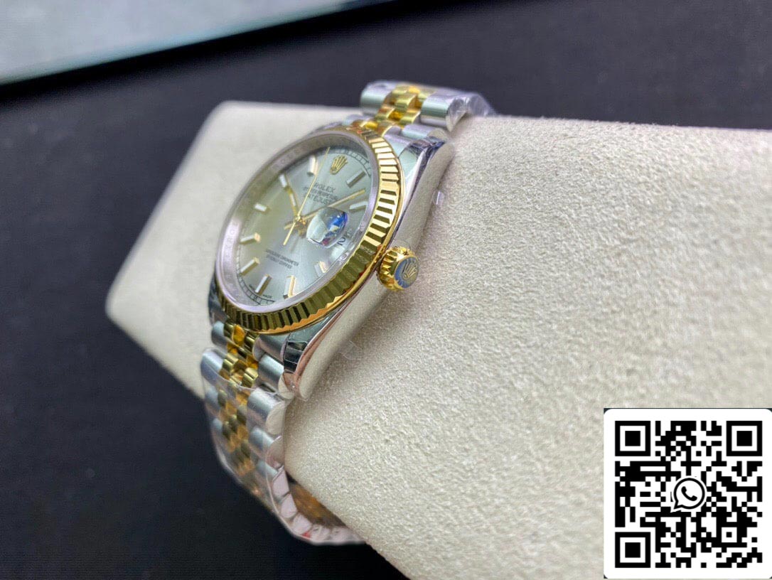 Rolex Datejust 126233 36MM 1:1 Melhor Edição EW Factory Ouro Amarelo