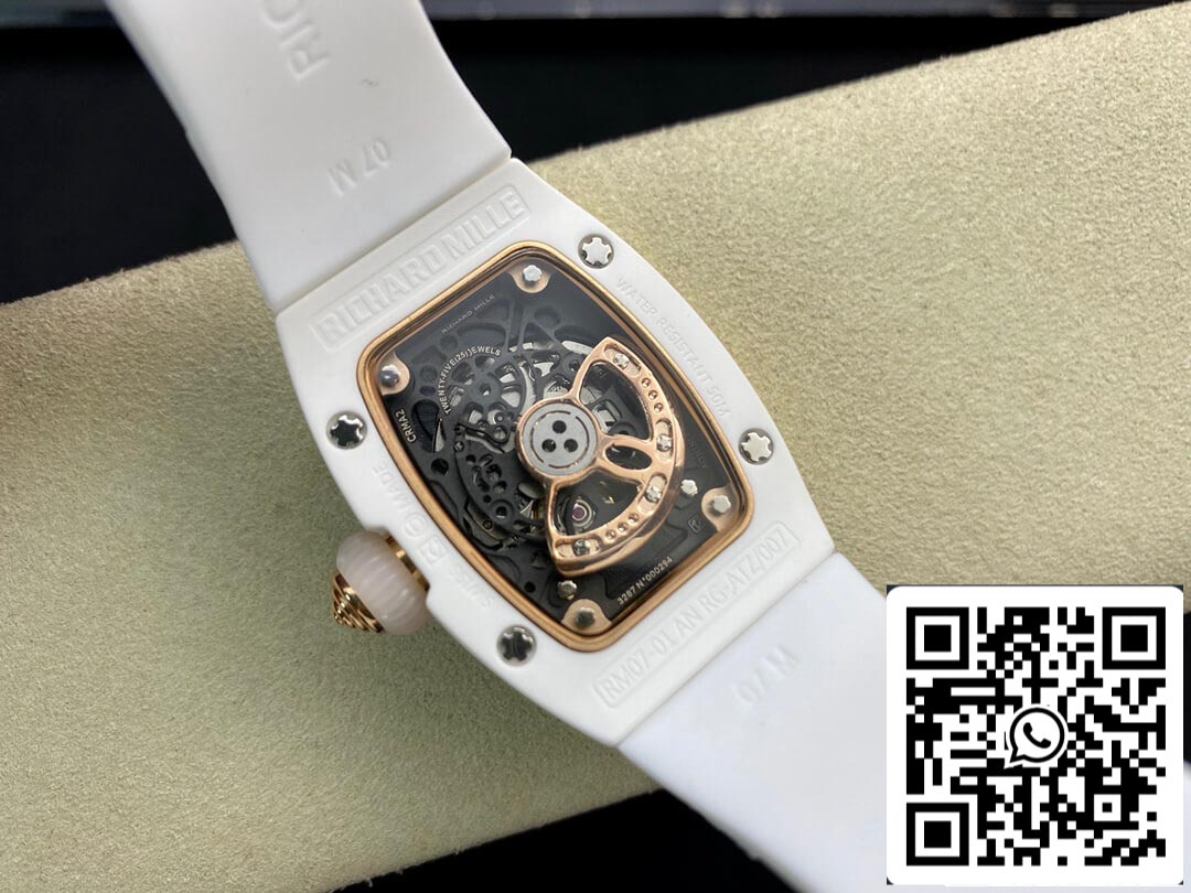 Richard Mille RM 07-01 1:1 Best Edition RM Factory Diamant-Zifferblatt