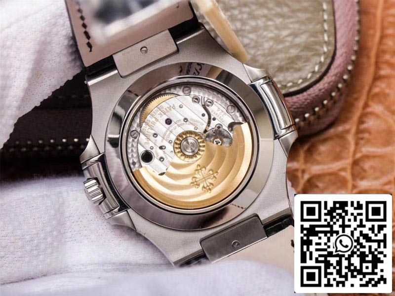 Patek Philippe Nautilus 5726A-001 1:1 Mejor edición PF Factory Correa negra Suiza ETA324