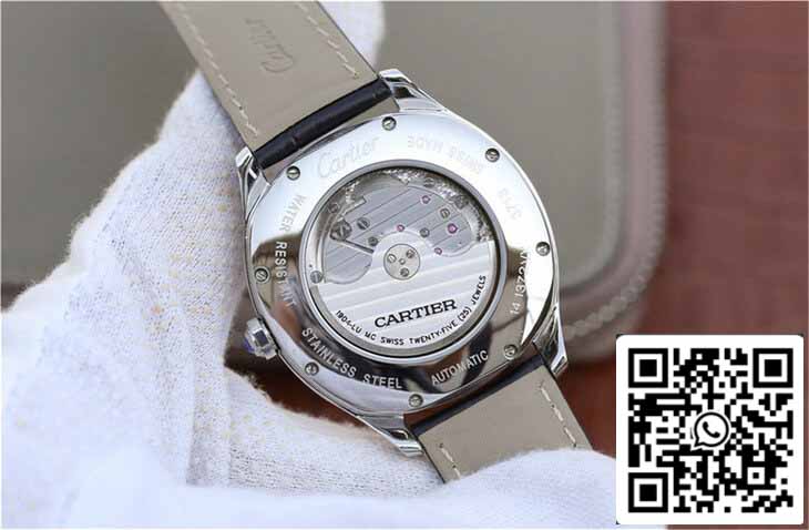 Drive De Cartier Moonphase WGNM0009 1:1 Meilleure édition en acier inoxydable Cadran noir