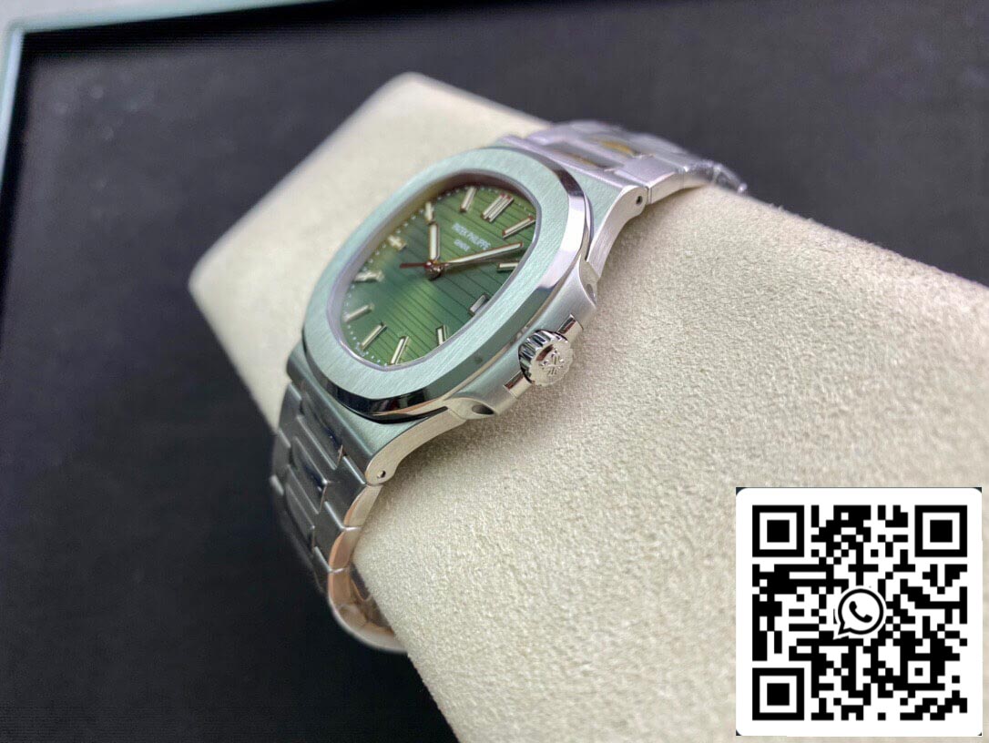 Patek Philippe Nautilus 5711/1A 1:1 Best Edition PPF Factory quadrante verde oliva