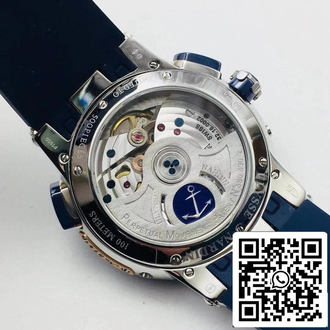 Ulysse Nardin El Toro 320-00/BQ 1:1 Best Edition TW Factory quadrante blu