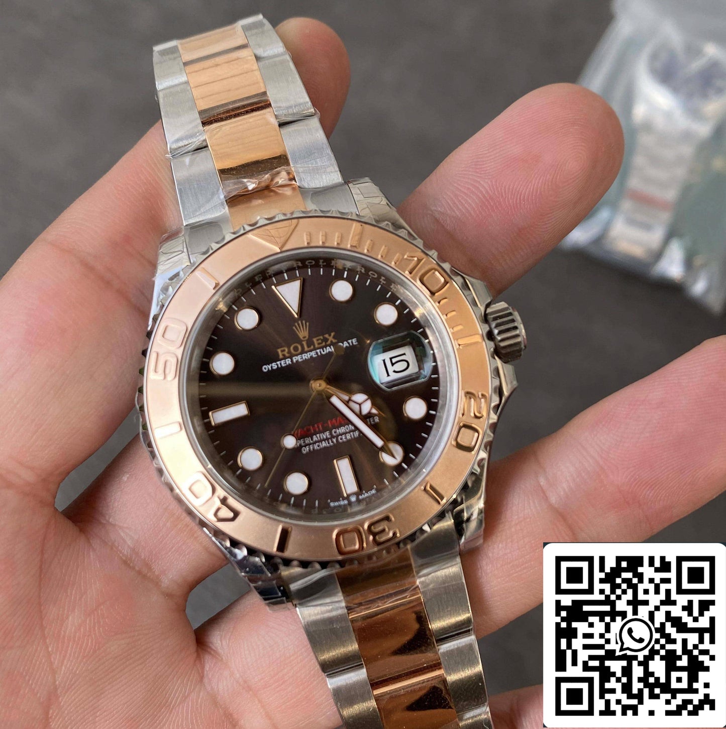 Rolex Yacht Master M126621-0001 1:1 Best Edition VS Factory Chocolate Dial