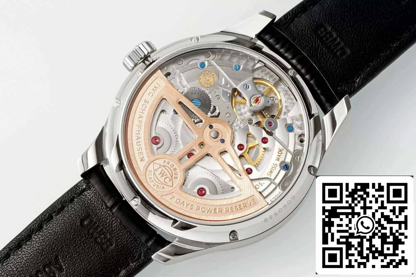 IWC Calendrier perpétuel portugais IW503301 1:1 Meilleure édition APS Factory Cadran gris