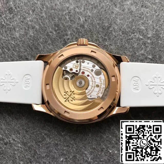 Patek Philippe Aquanaut 5068R-010 1:1 Best Edition PPF Factory quadrante bianco in oro rosa