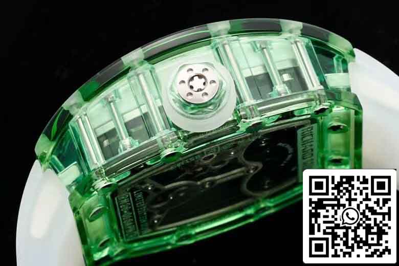 Richard Mille RM26-01 Tourbillon Meilleure édition 1:1 RM Factory Green Transparent Case