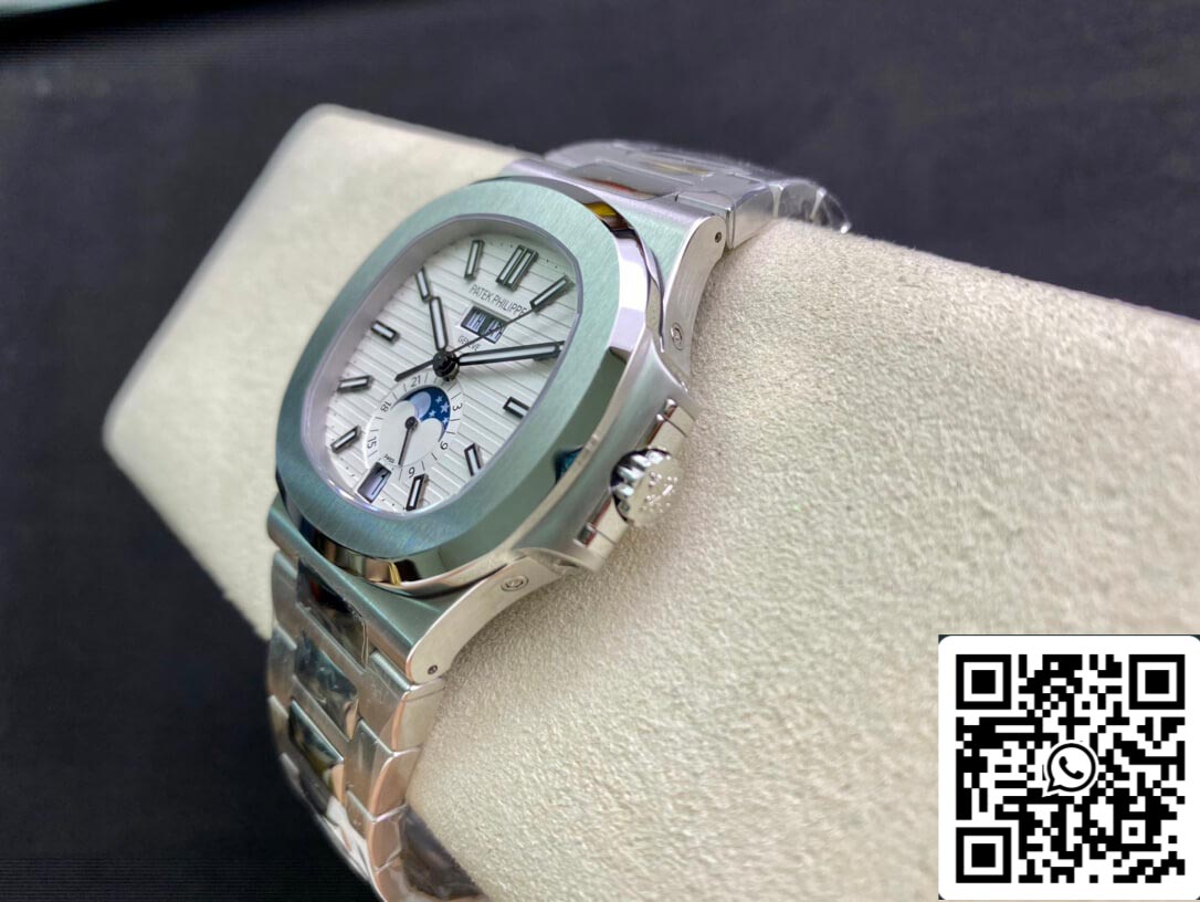 Patek Philippe Nautilus 5726/1A-010 1:1 Meilleure édition PPF Factory Cadran blanc