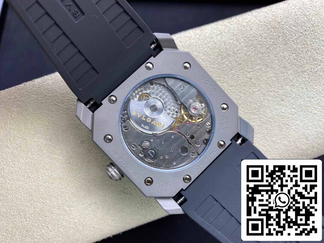 Bvlgari Octo Finissimo 1:1 Best Edition BV Factory V2 Rubber Strap